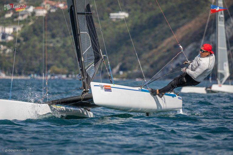 Europameisterschaft 2022 der A-Cat Classic in Arco/Gardasee